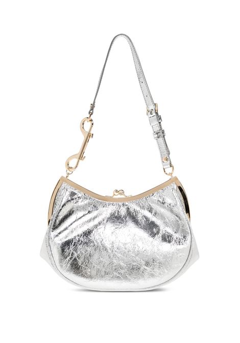 Borsa a spalla con placca Orb in argento Vivienne Westwood - donna VIVIENNE WESTWOOD | 4B01000PWL00ACQ401